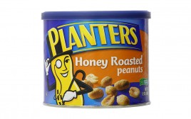 Planters Honey Roasted Peanuts   Tin  340 grams